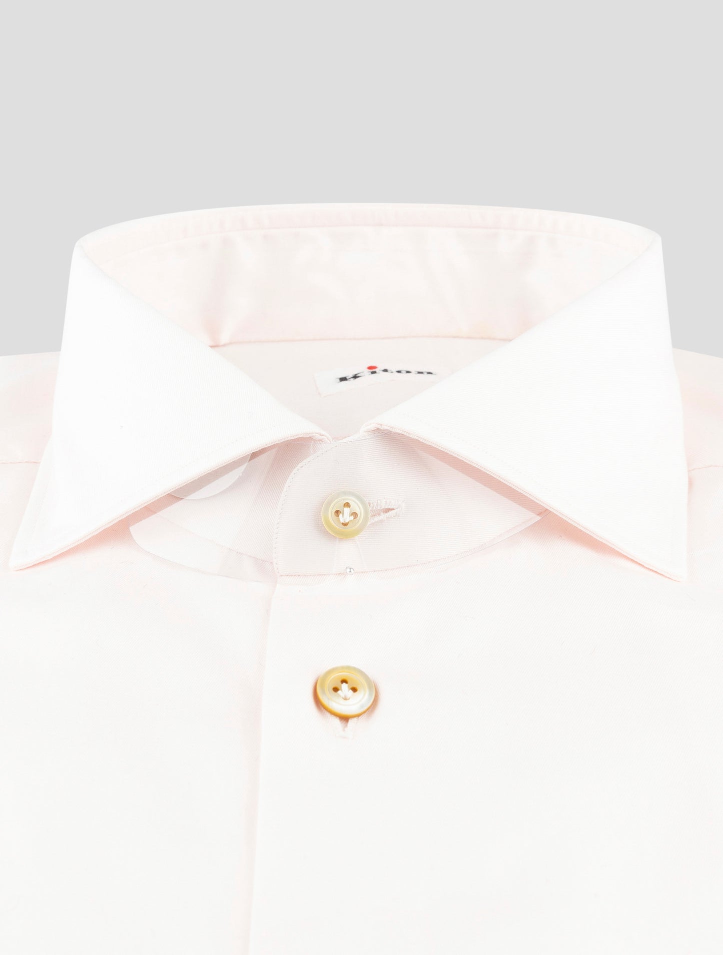 Kiton White Cotton Shirt
