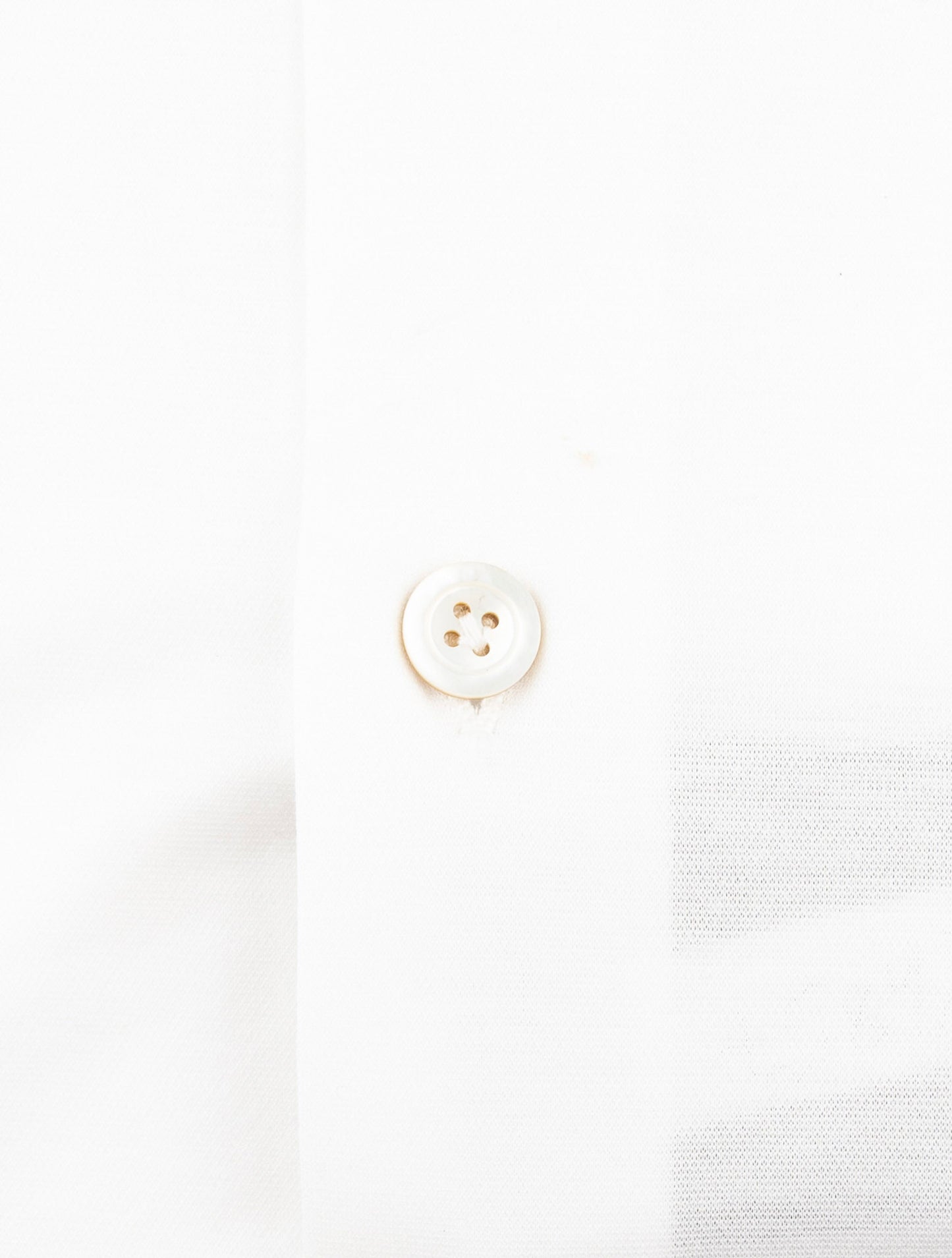 Kiton White Cotton Shirt