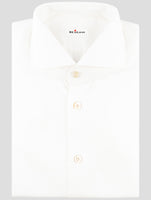Kiton White Cotton Shirt