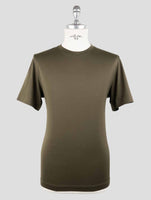 Kiton Green Cotton T-Shirt