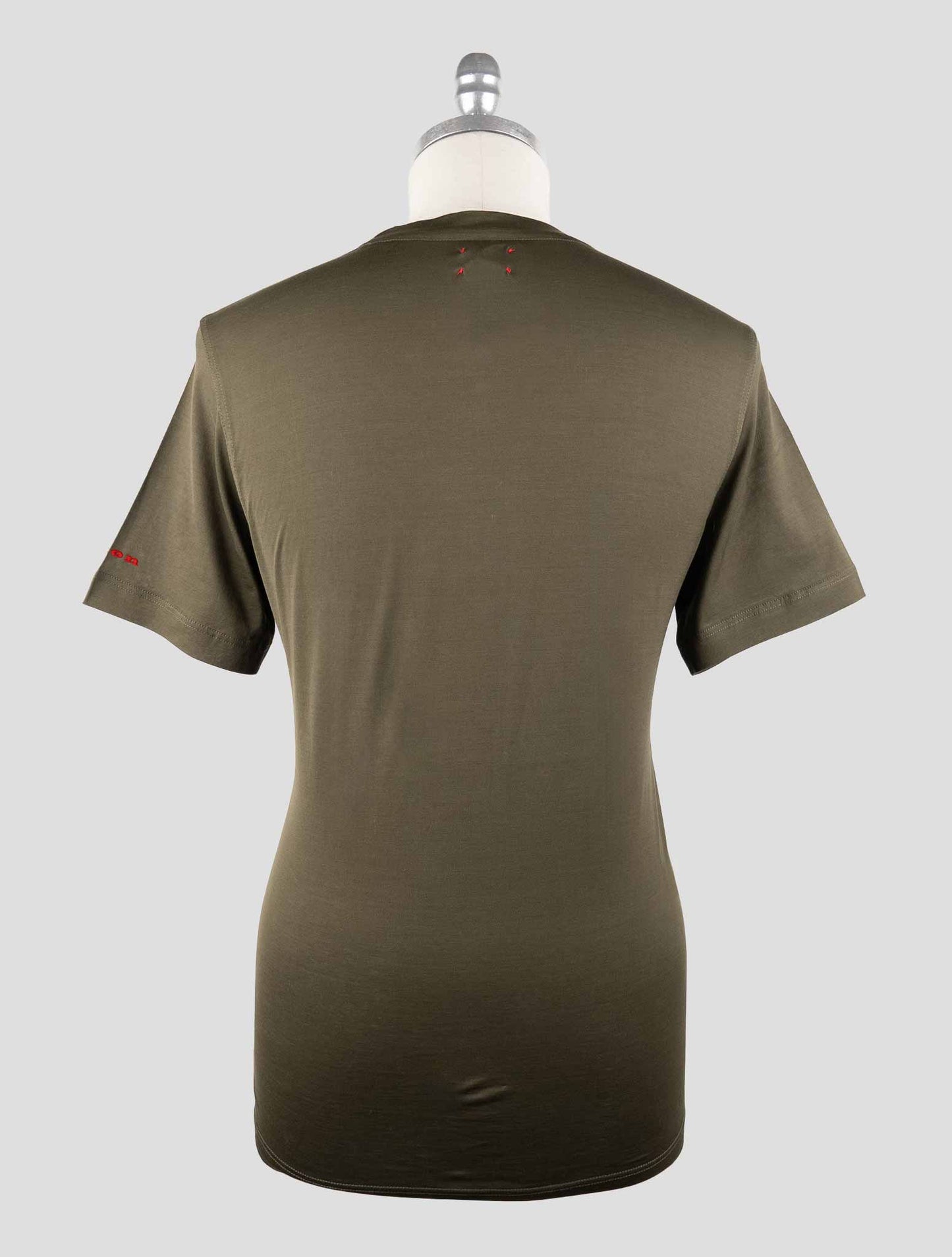 Kiton Green Cotton T-Shirt