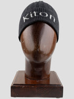 Kiton Gray Cashmere Beanie Hat