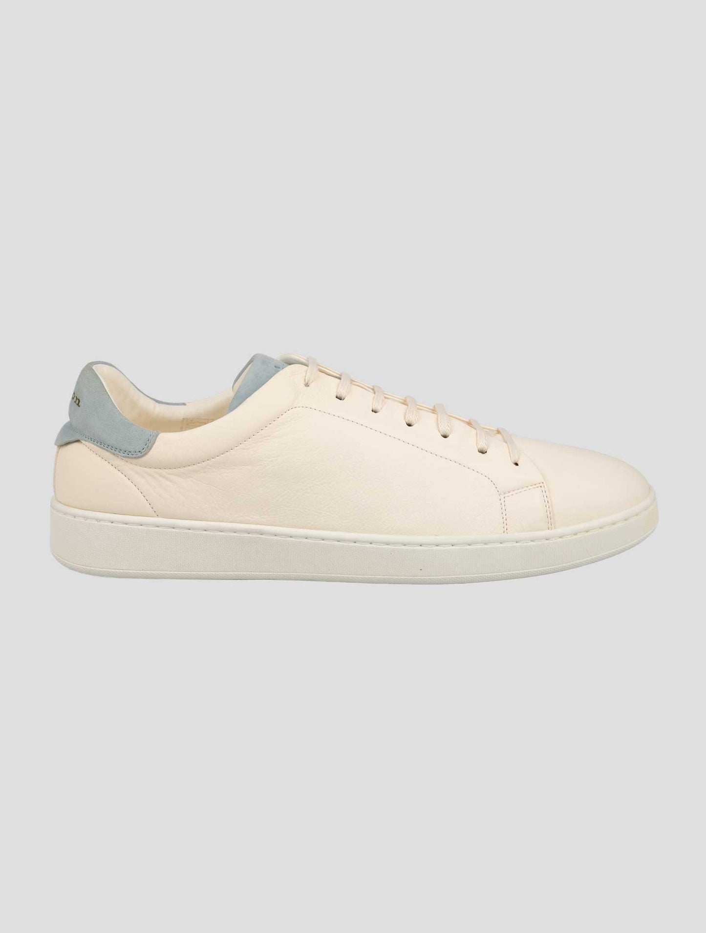 Kiton Beige Leather Sneakers