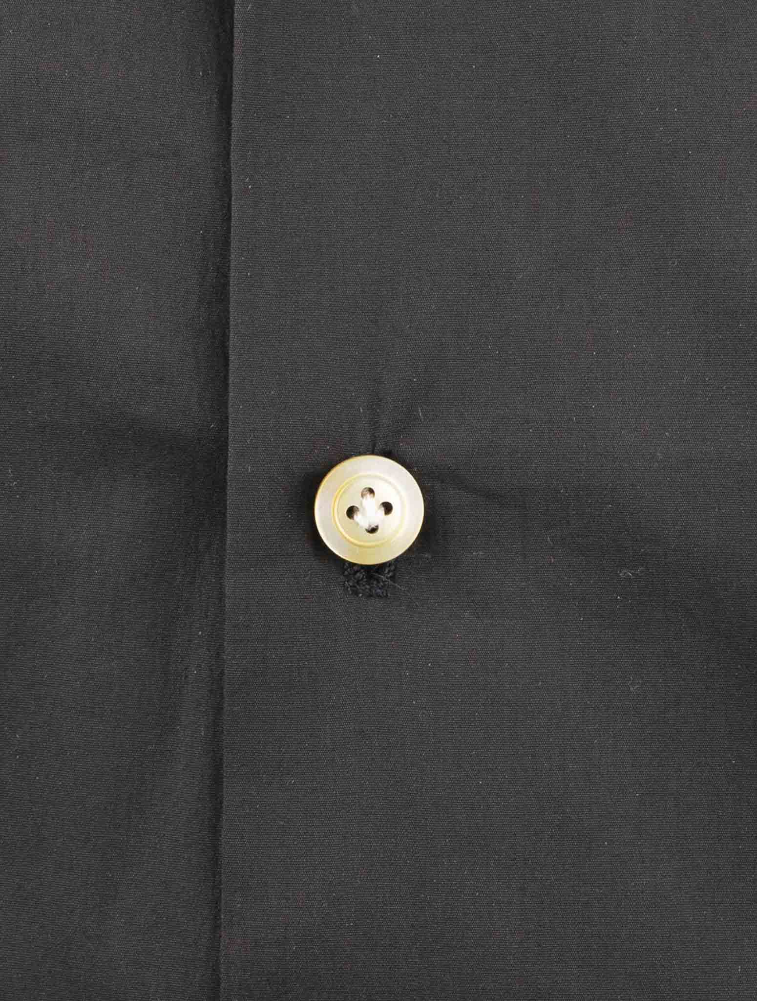 Kiton Black Cotton Pa Ea Shirt