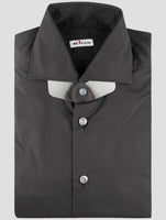 Kiton Black Cotton Pa Ea Shirt