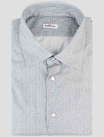 Kiton Gray Linen Shirt