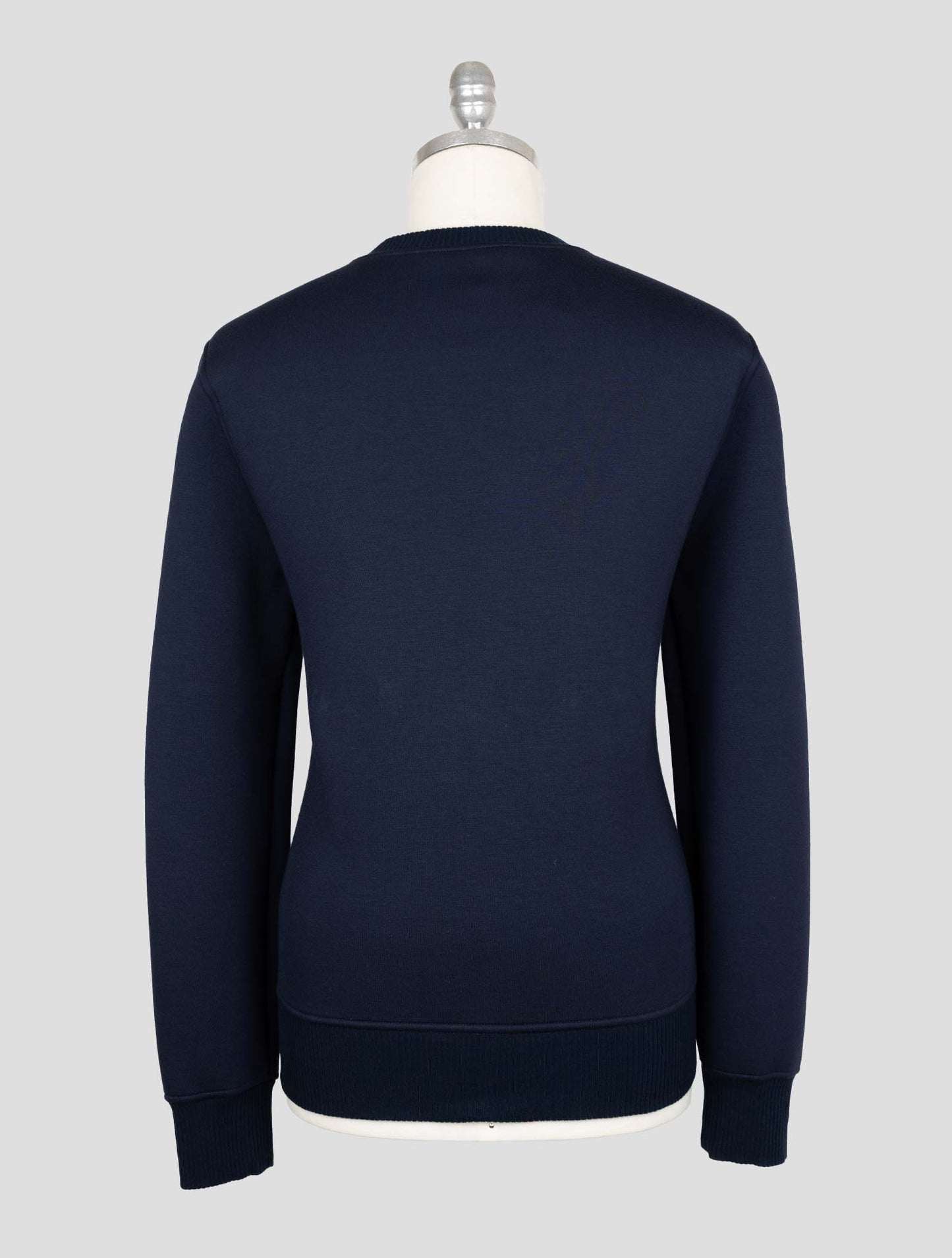 Kiton Knt Black Viscose Ea Sweater Crewneck