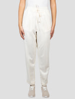 Kiton White Cashmere Pants
