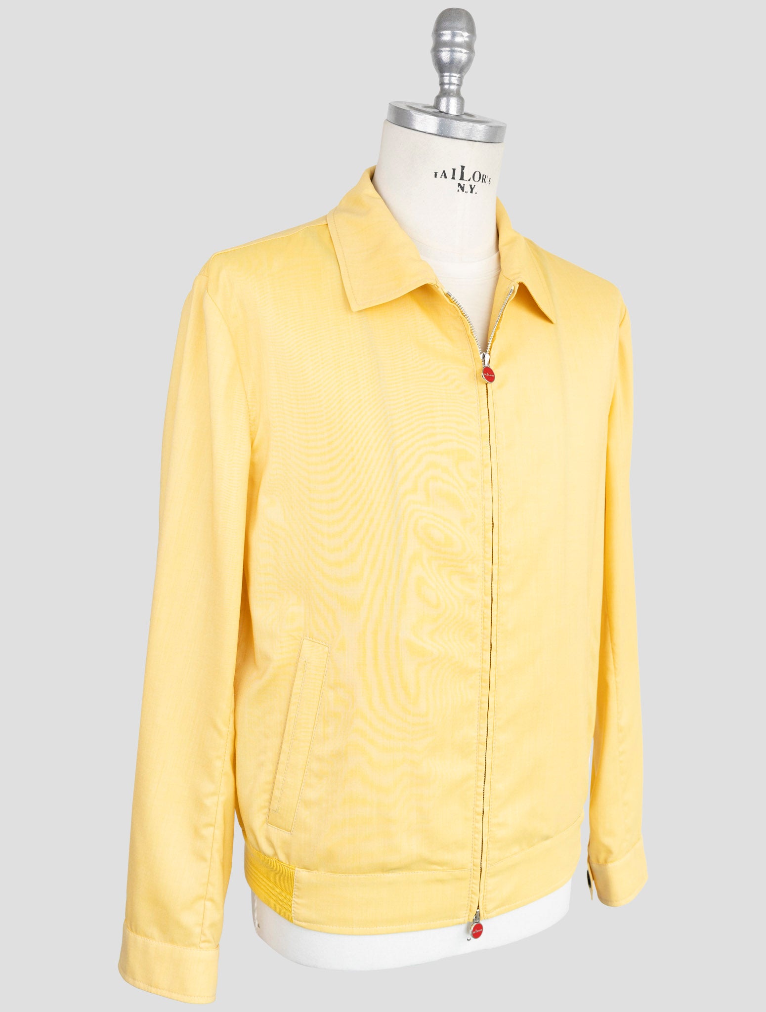 Kiton Yellow Cashmere Coat