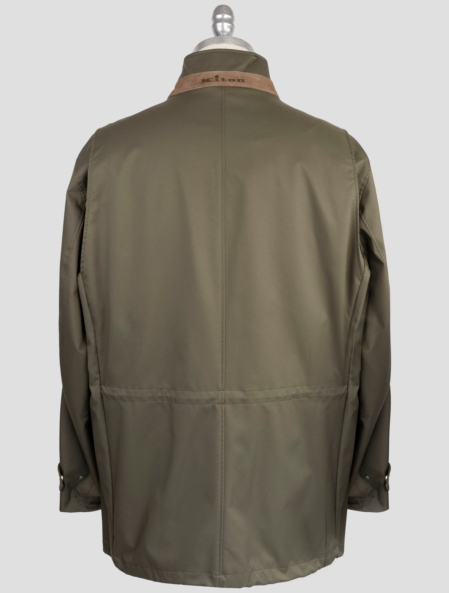 Kiton Green Pl Coat