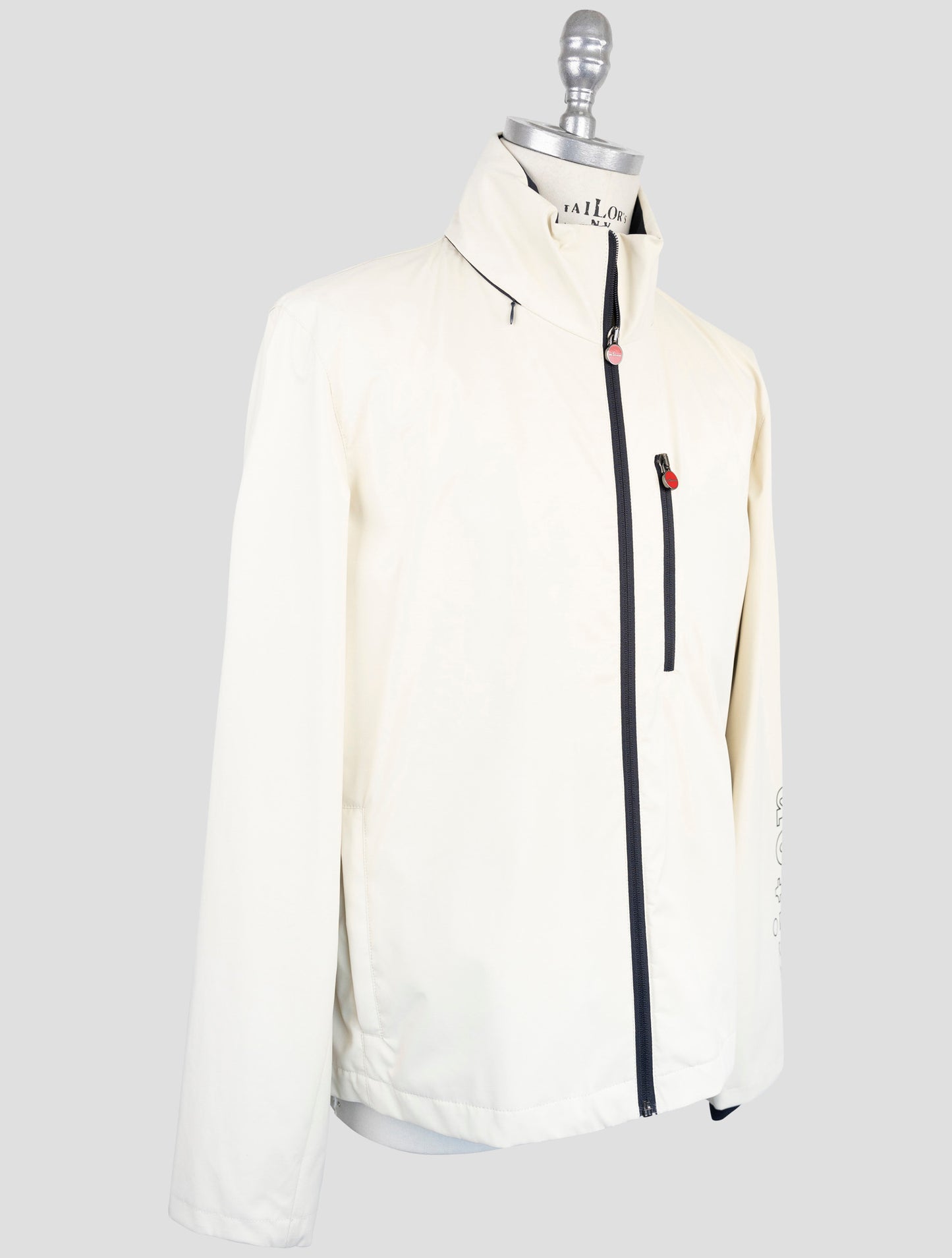 Kiton White Cashmere Coat