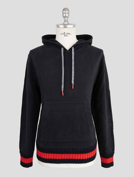 Kiton Black Cotton Tracksuit