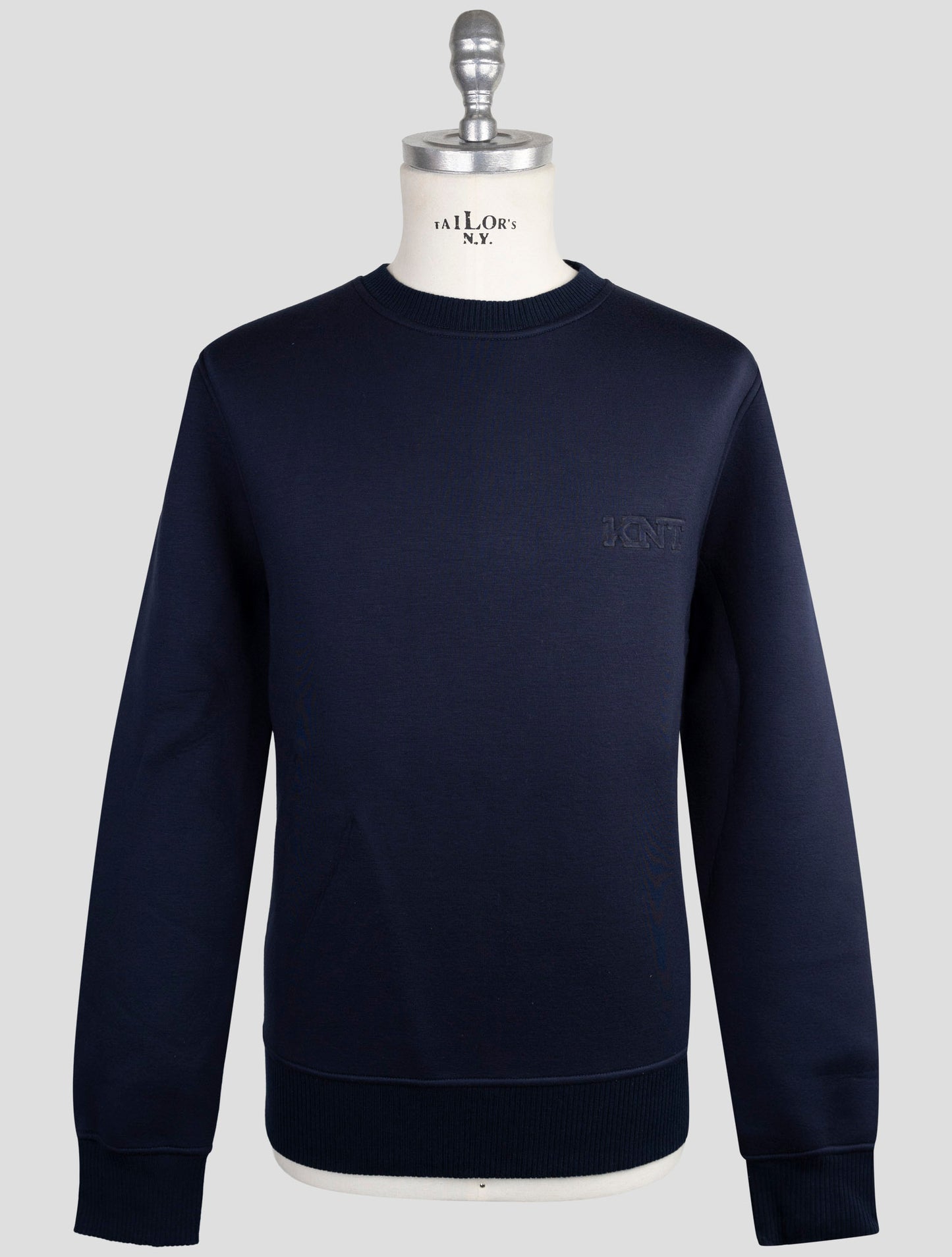Kiton Knt Blue Viscose Ea Sweater