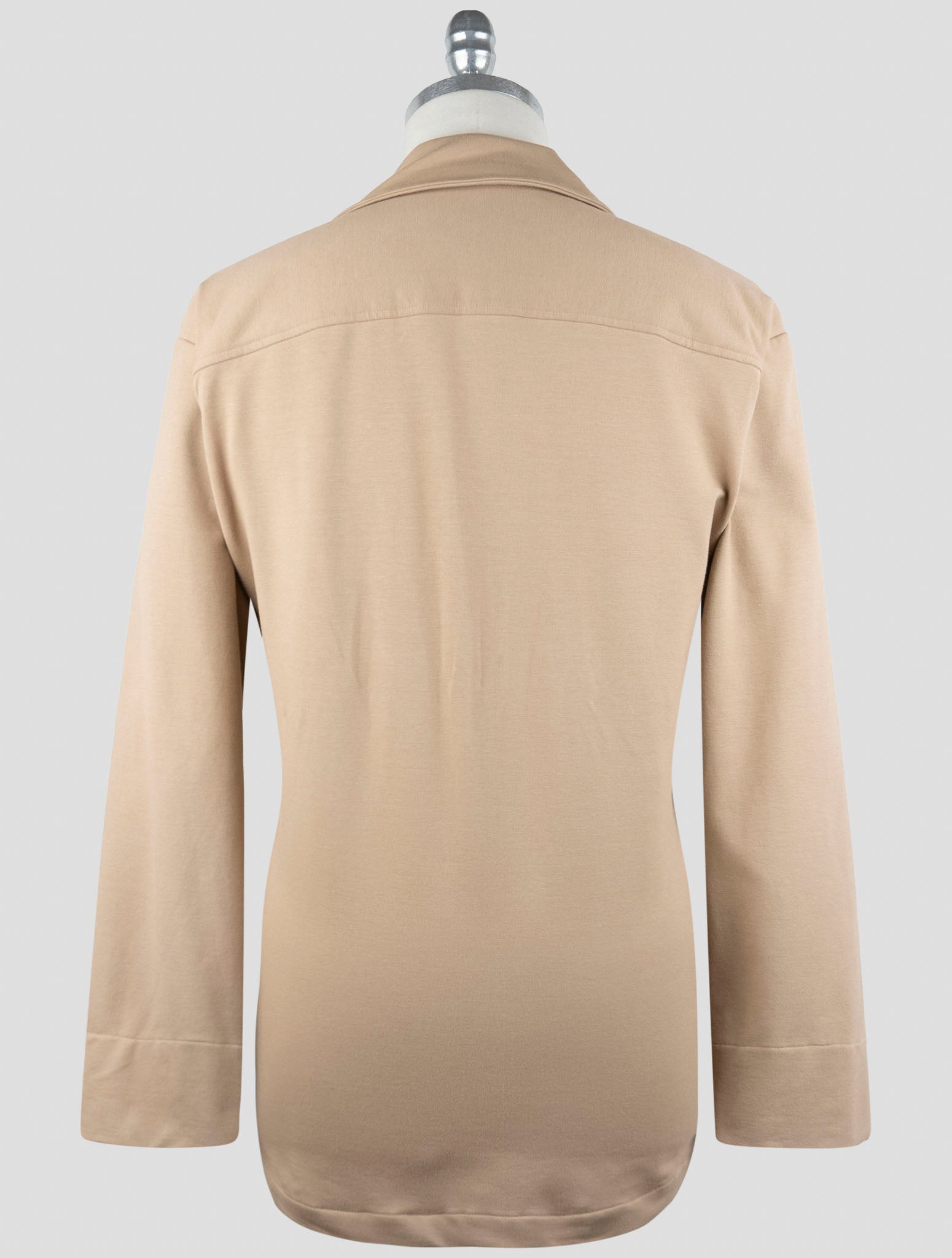 Kiton Knt Blue Cotton Ea Shirt