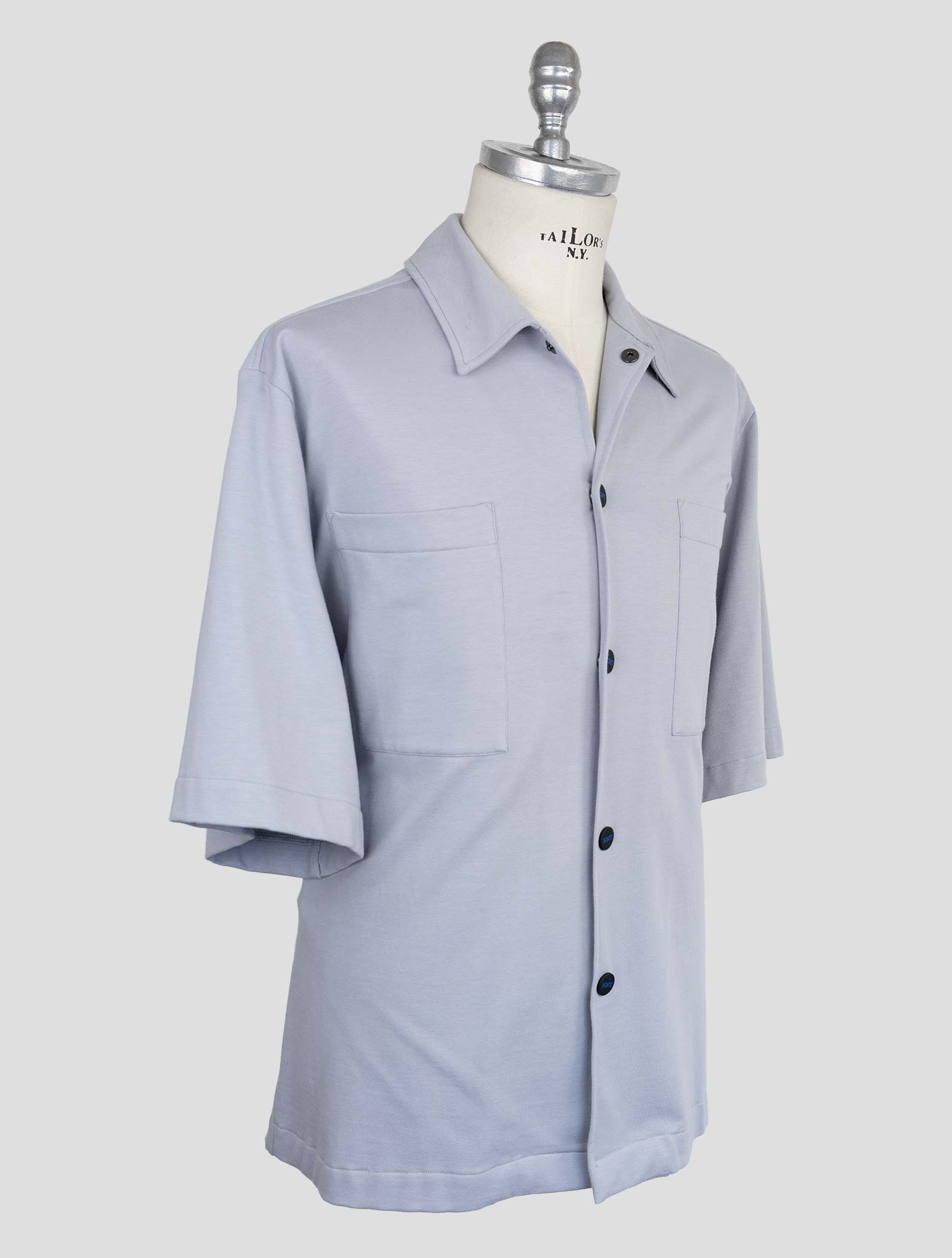 Kiton Knt Light Gray Cotton Ea Tracksuit