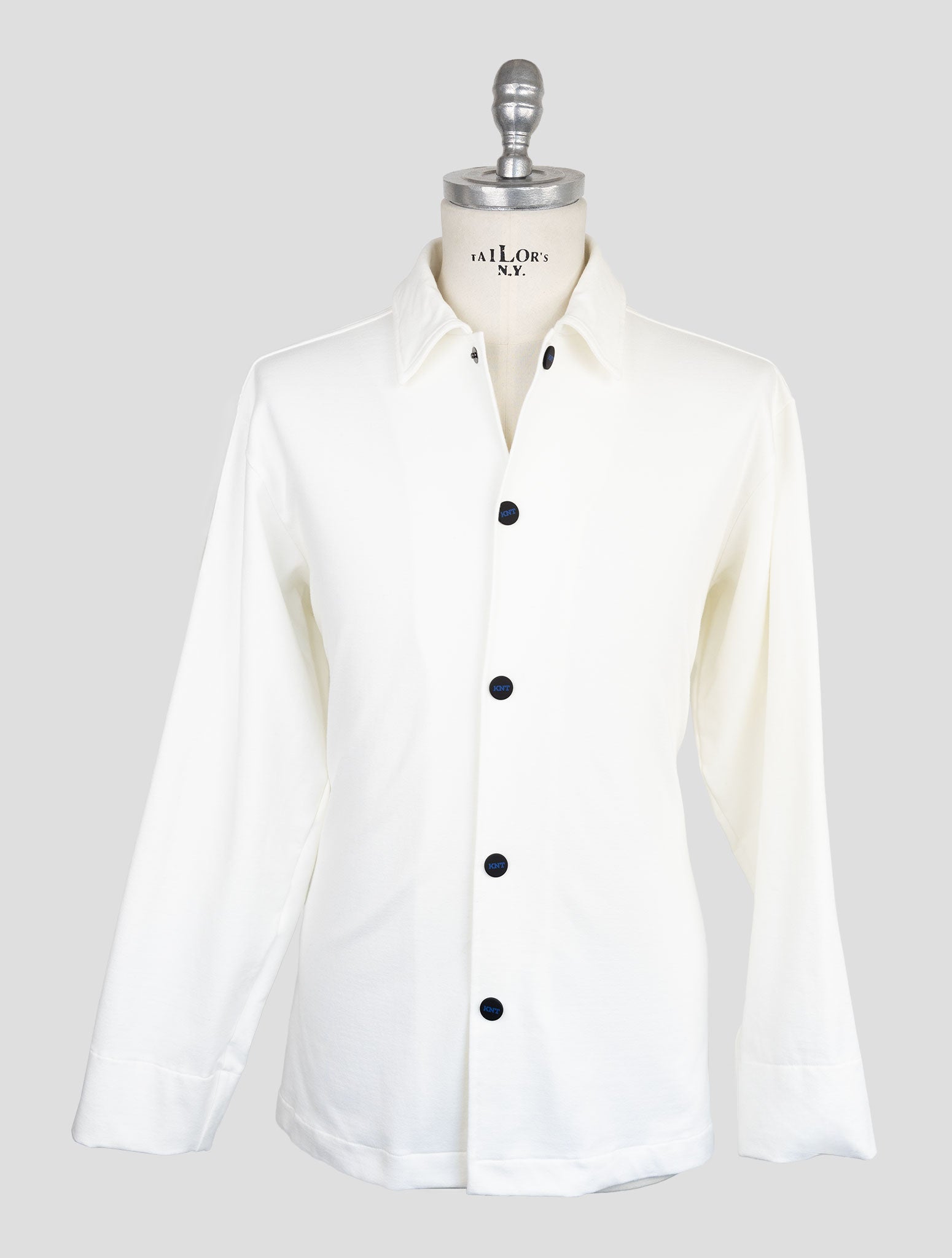 Kiton Knt White Cotton Ea Tracksuit