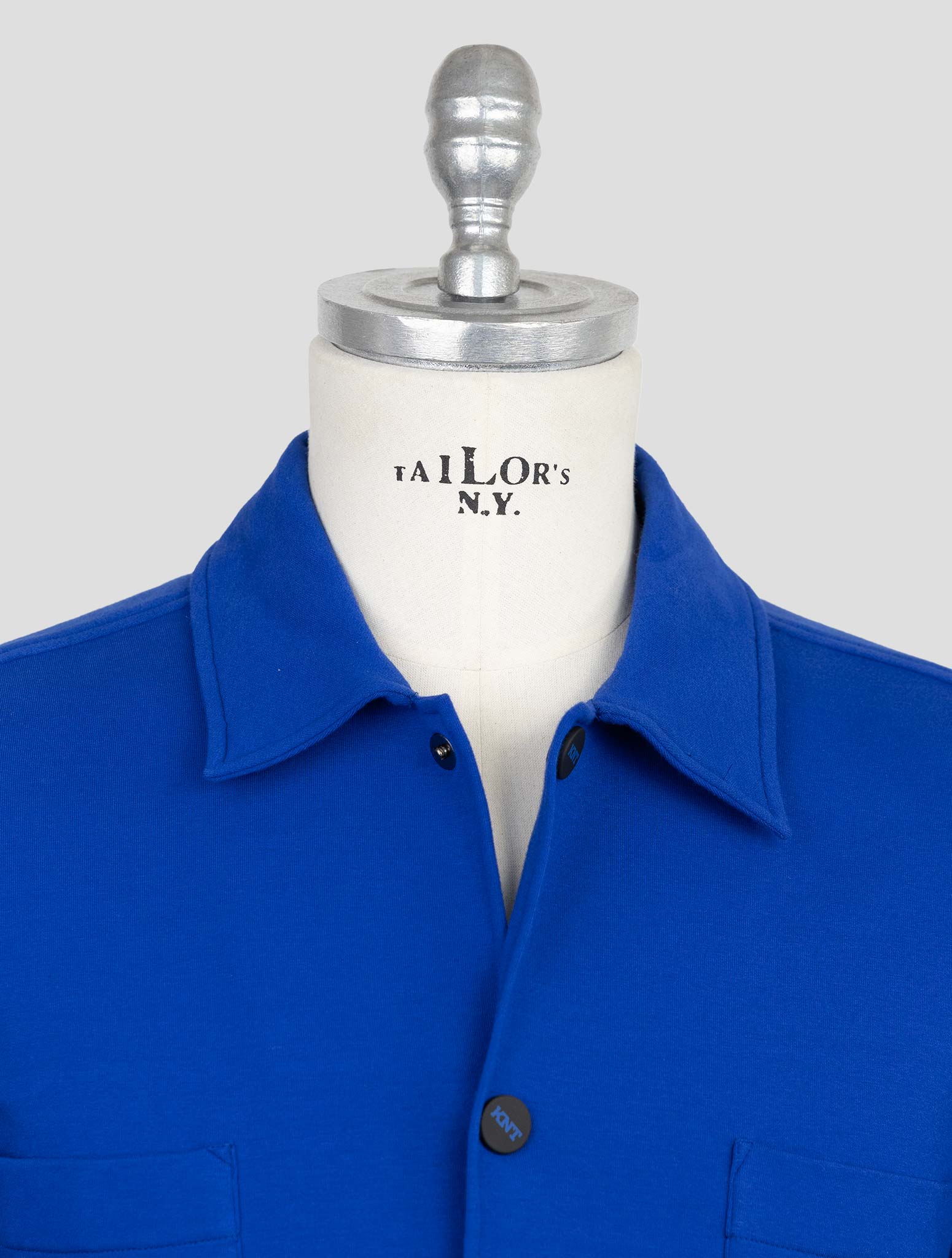 Kiton Knt Blue Cotton Ea Tracksuit