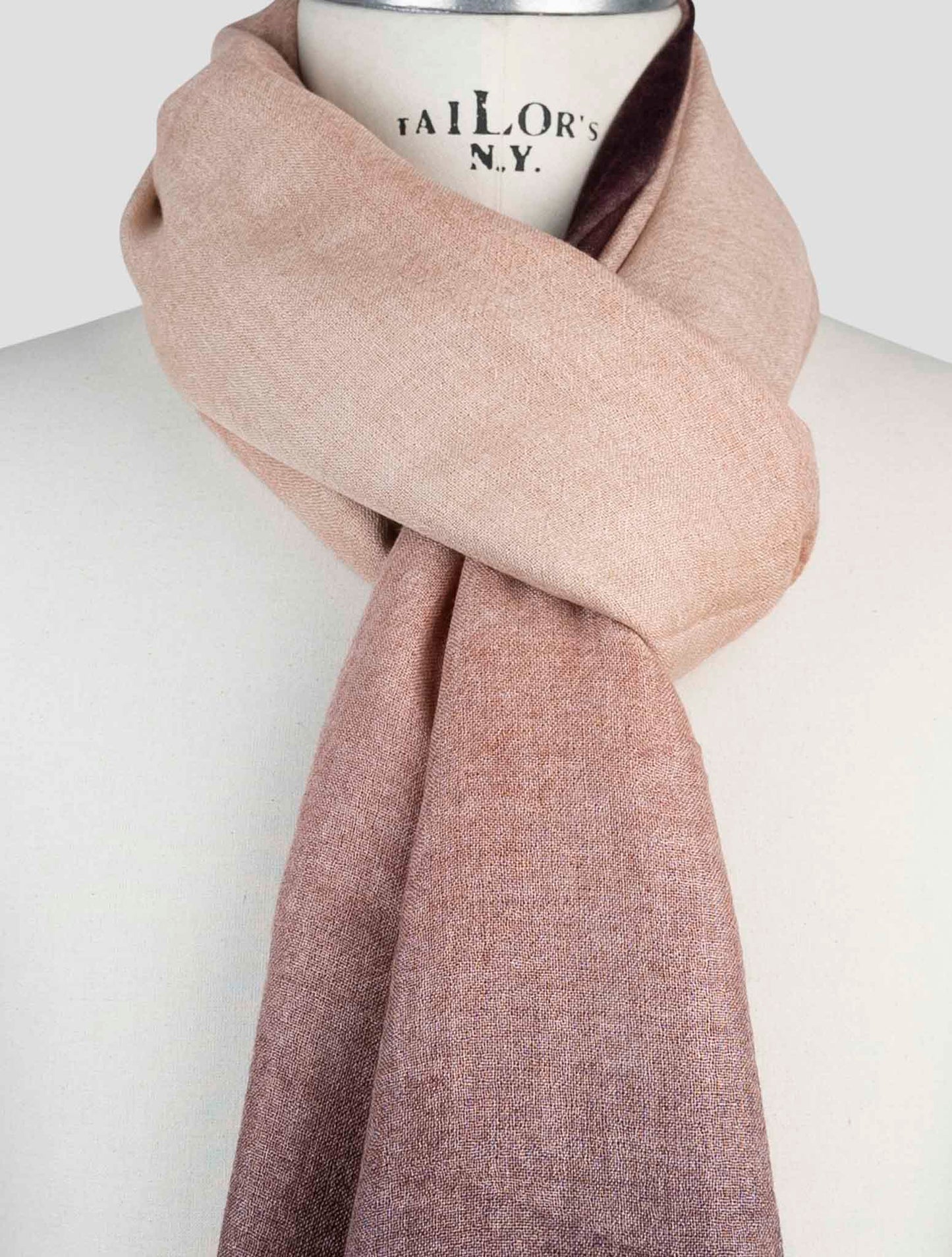 Kiton Multicolor Cashmere Silk Scarf