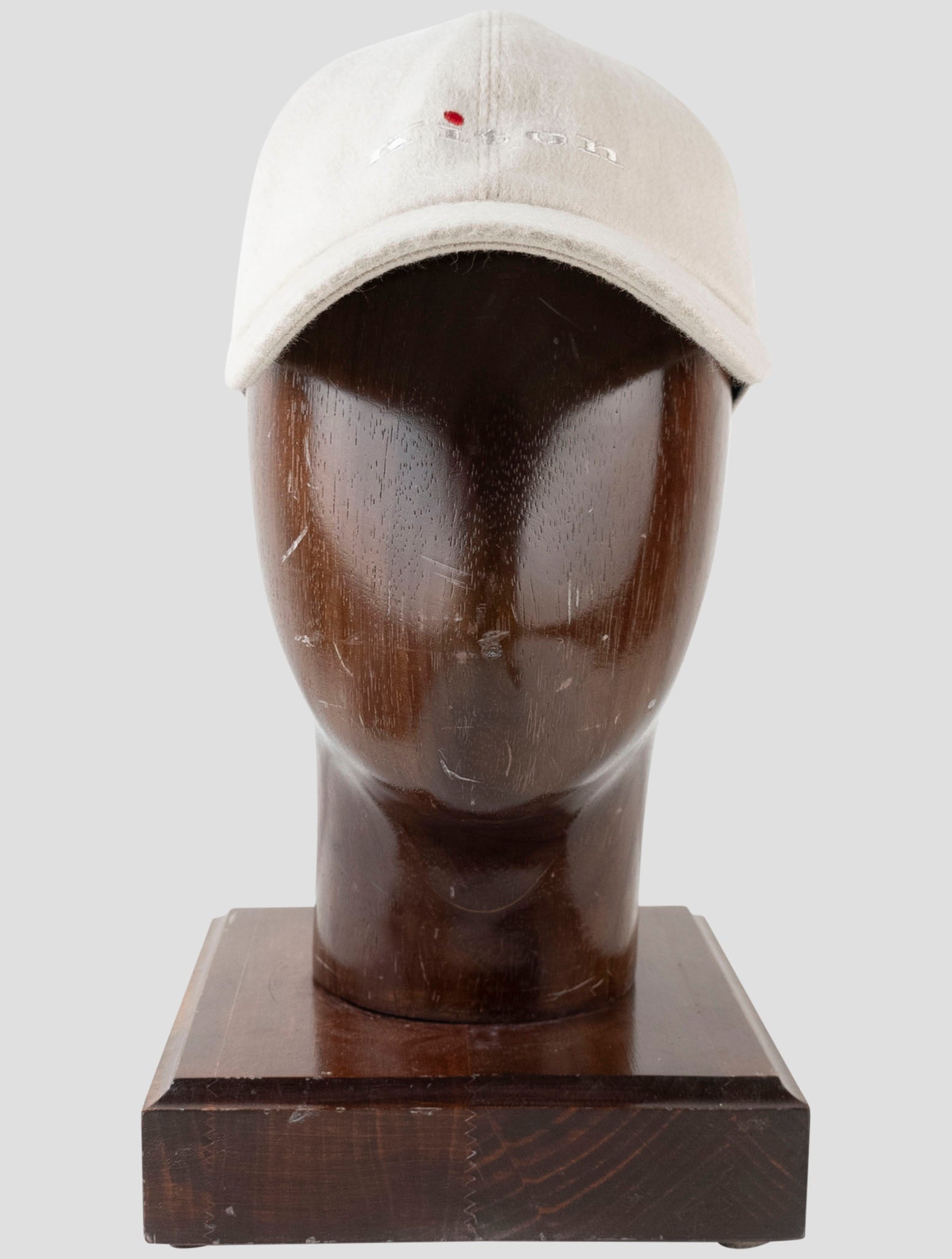 Kiton Beige Cashmere Baseball Cap