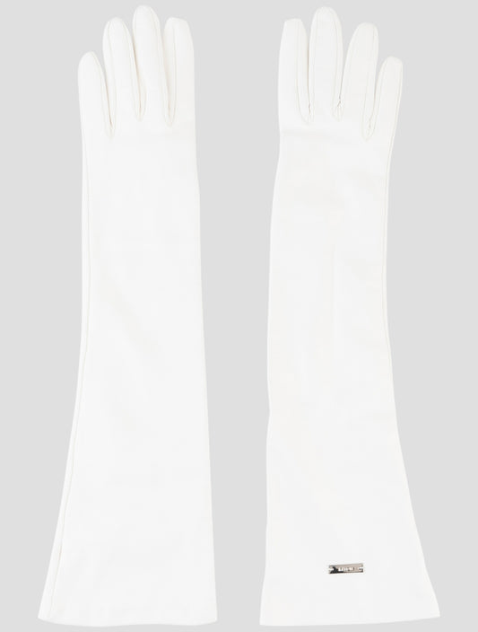 Kiton Black Leather Gloves