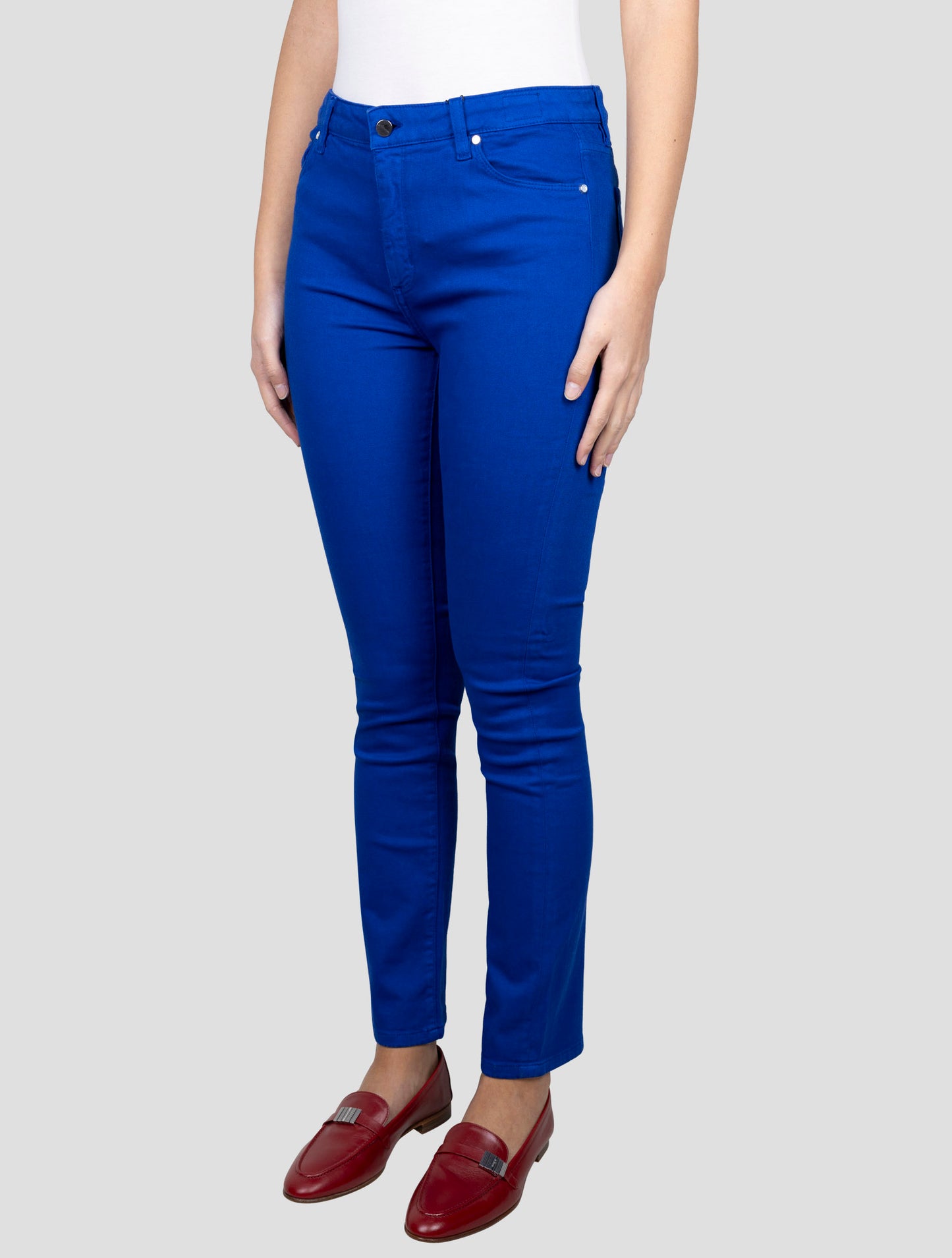 Kiton Blue Cotton Ea Jeans