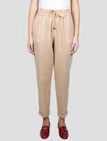 Kiton Brown Cashmere Pants