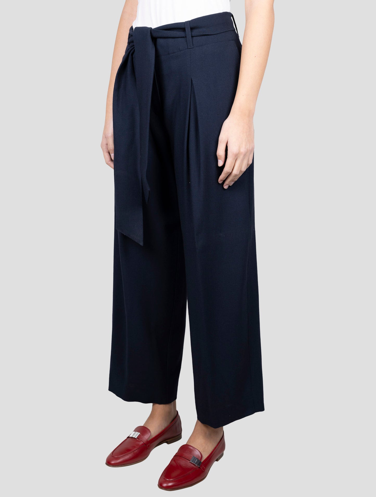 Kiton Blue Cashmere Pants