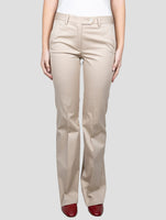 Kiton Beige cotton Ea Pants