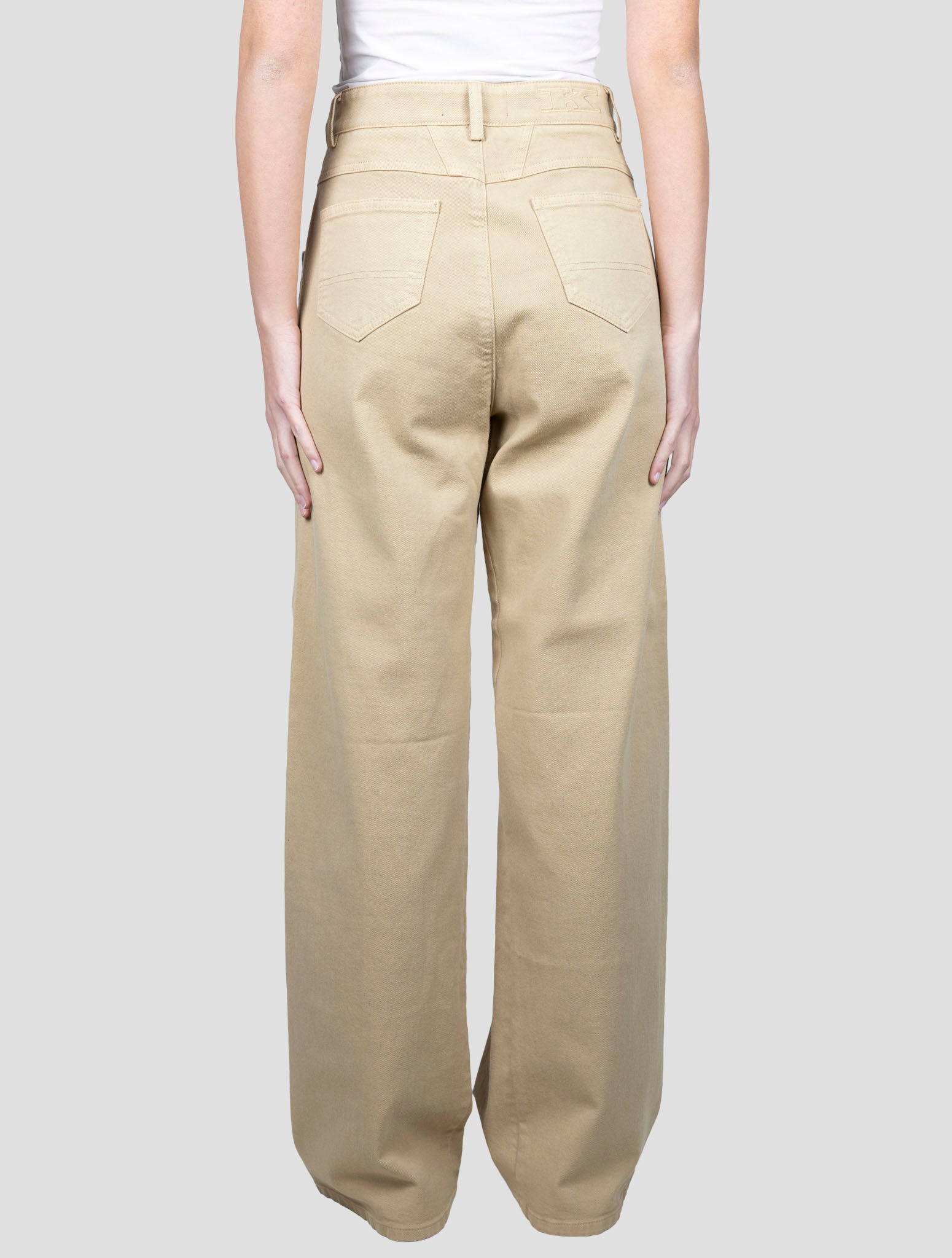 Kiton Beige Cotton Ea Jeans