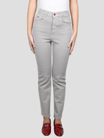 Kiton Taupe Cotton Cashmere Ea Jeans