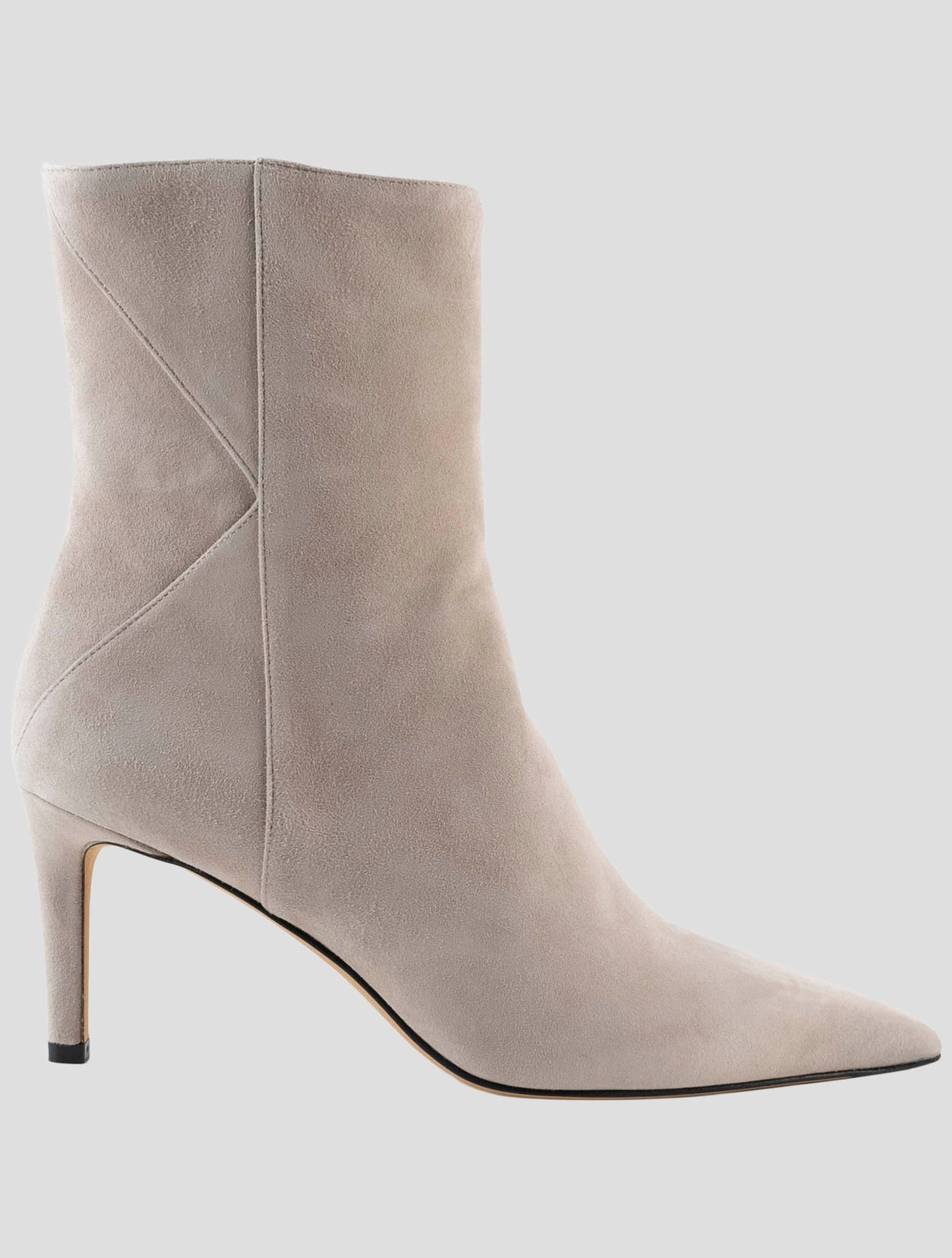 Kiton Beige Leather Suede Boots