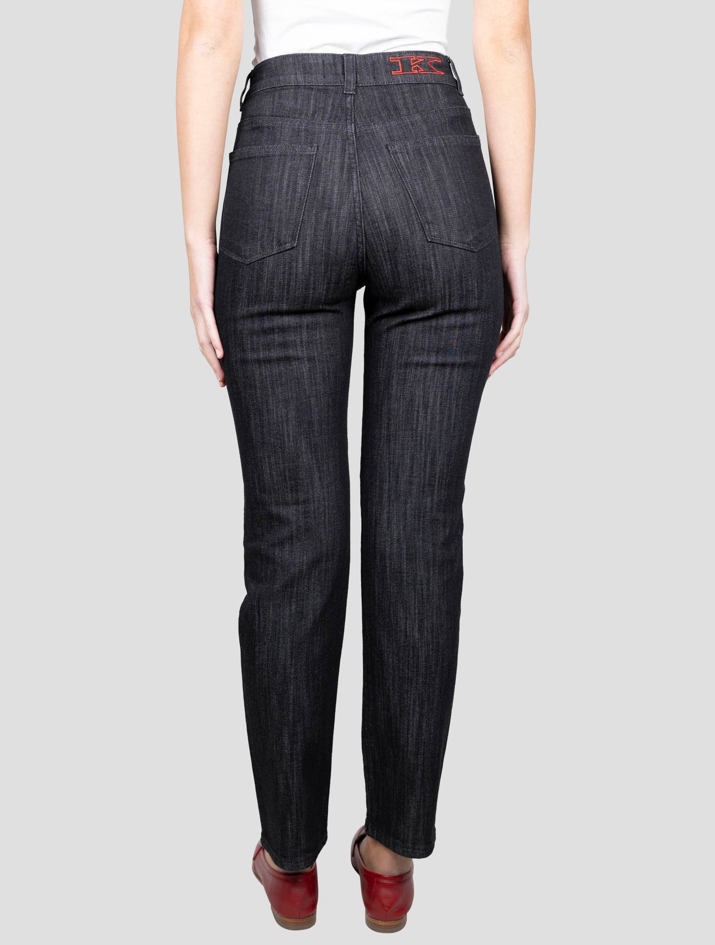 Kiton Dark Gray Cotton Cashmere Ea Jeans