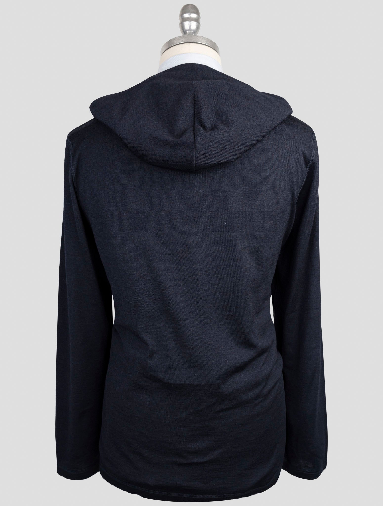 Kiton Blue Cashmere Silk Sweater