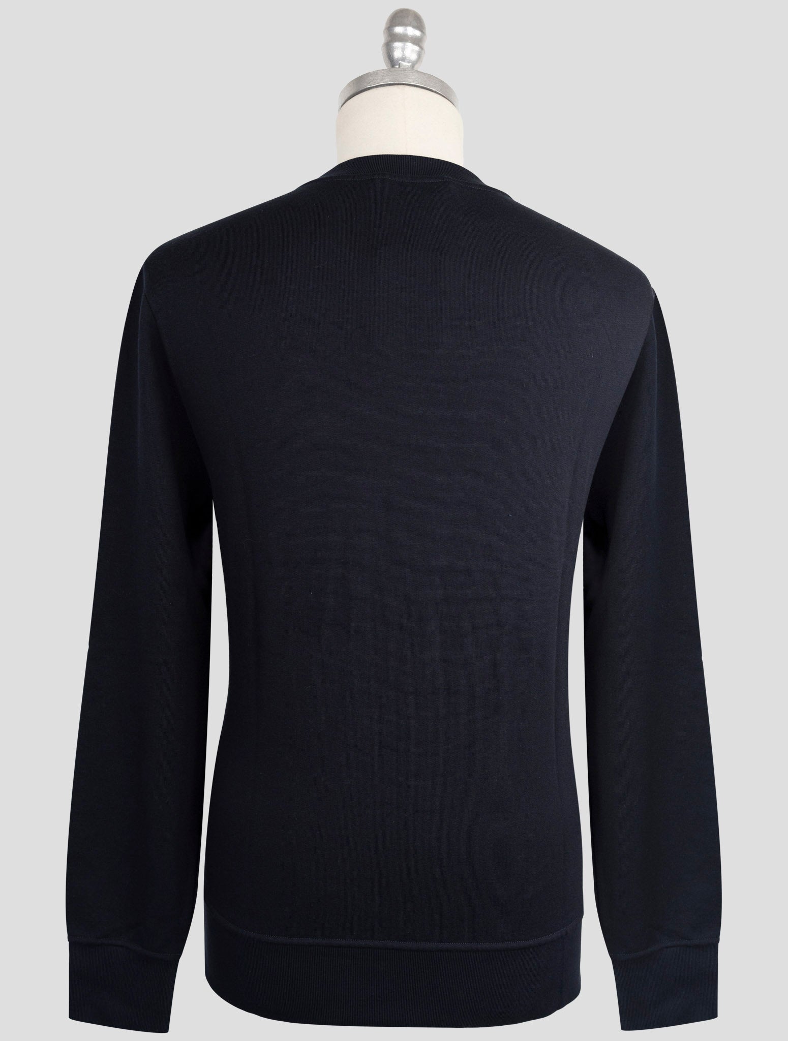 Kiton Knt Blue  Cotton Sweater