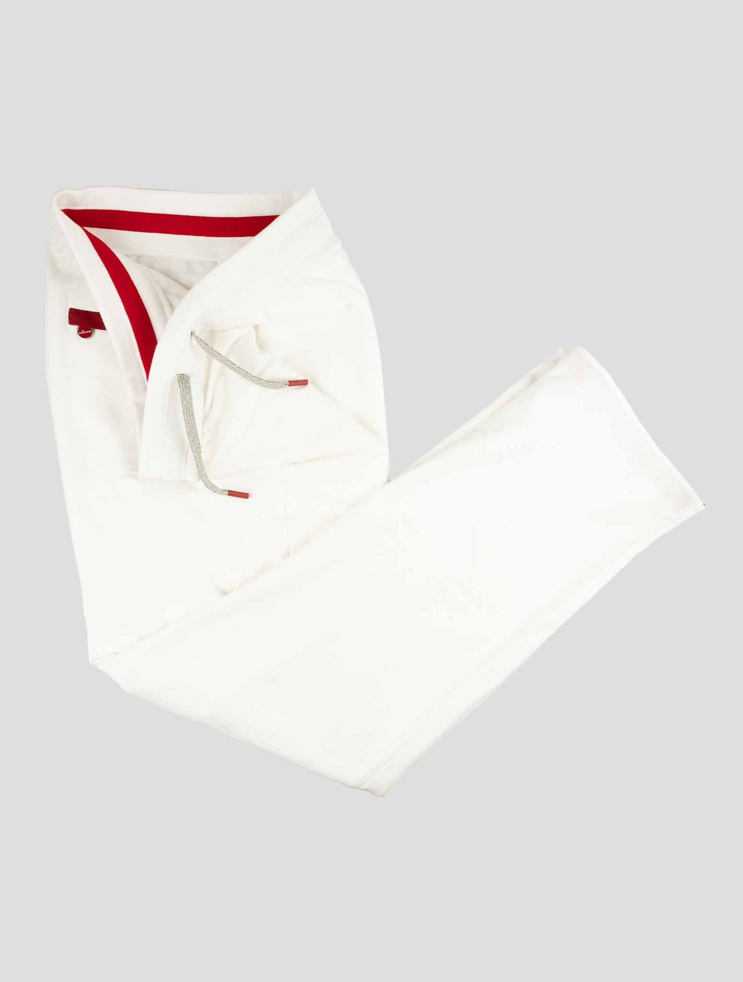 Kiton White Cotton Tracksuit