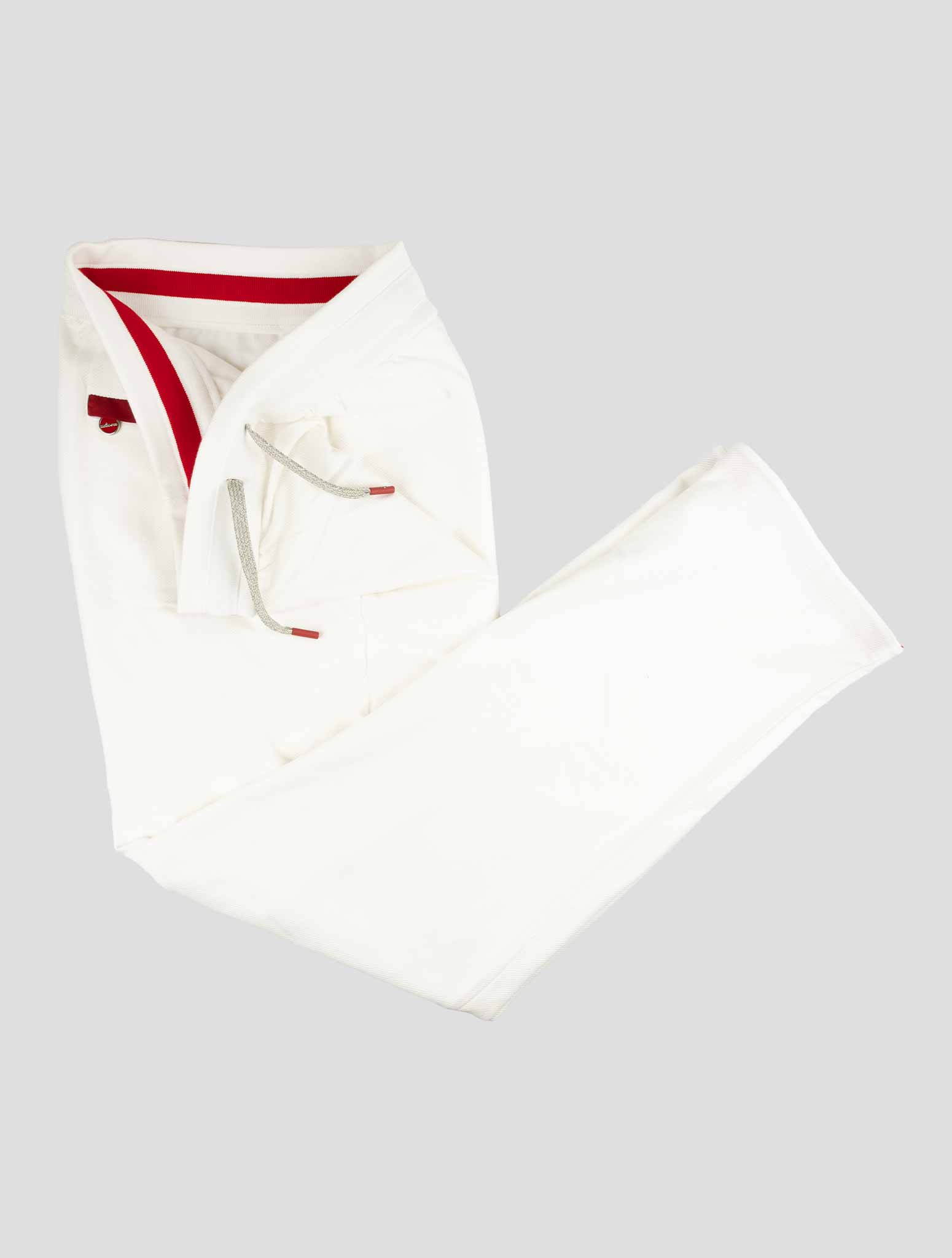 Kiton White Cotton Tracksuit