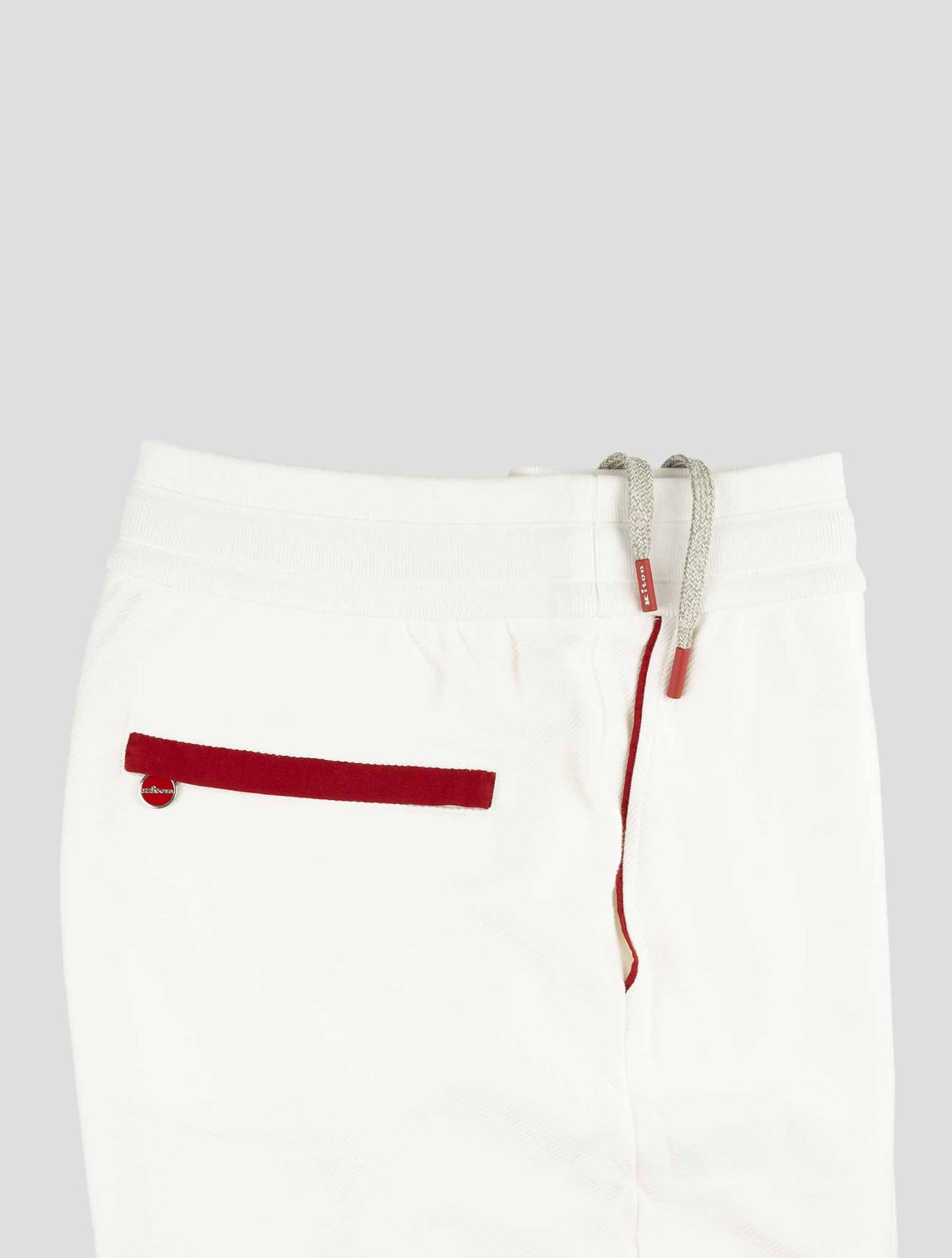 Kiton White Cotton Tracksuit