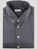 Kiton Dark Gray Cotton Shirt