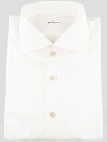 Kiton White Cotton Shirt