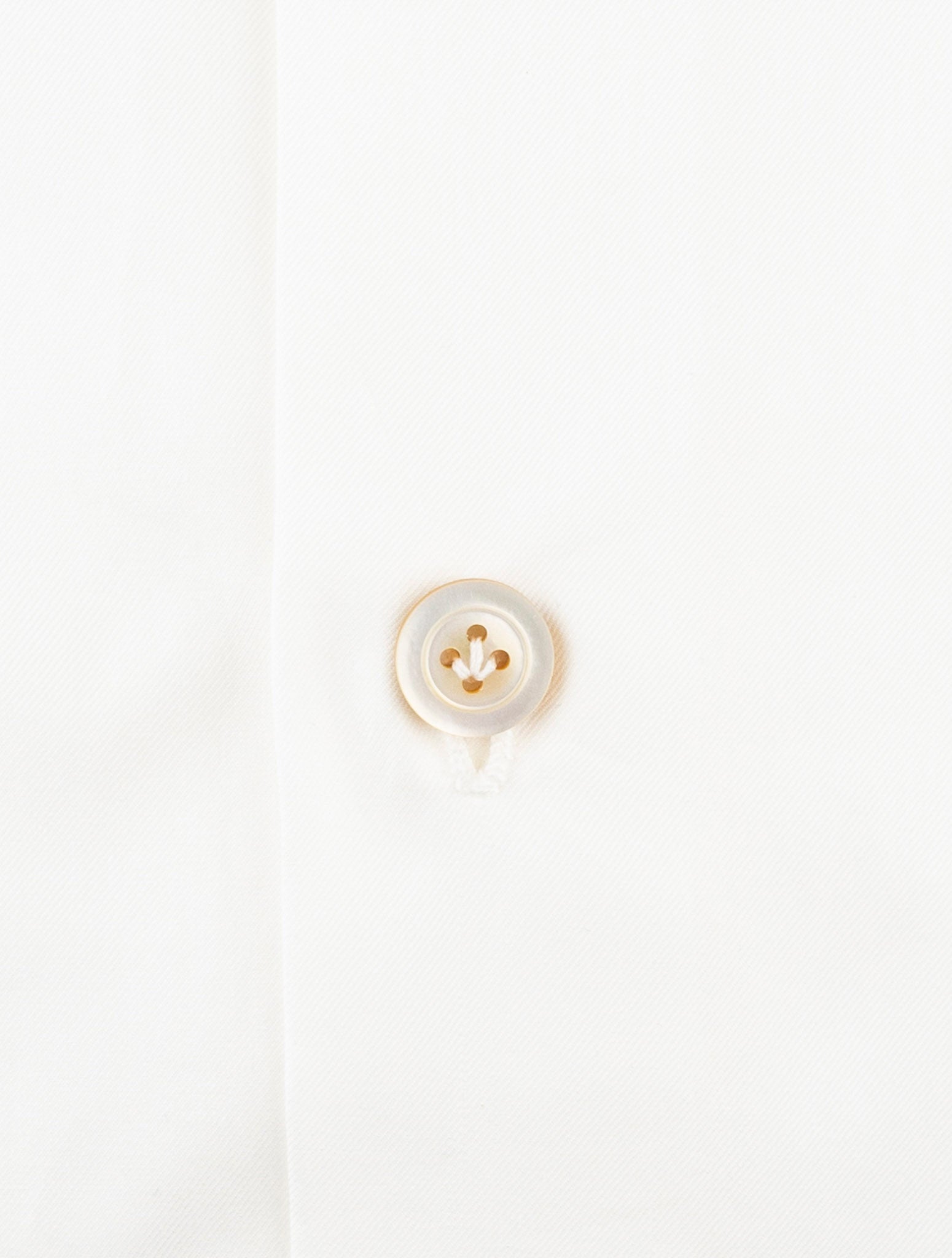 Kiton White Cotton Shirt