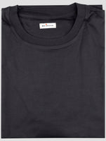 Kiton Black Cotton T- Shirt