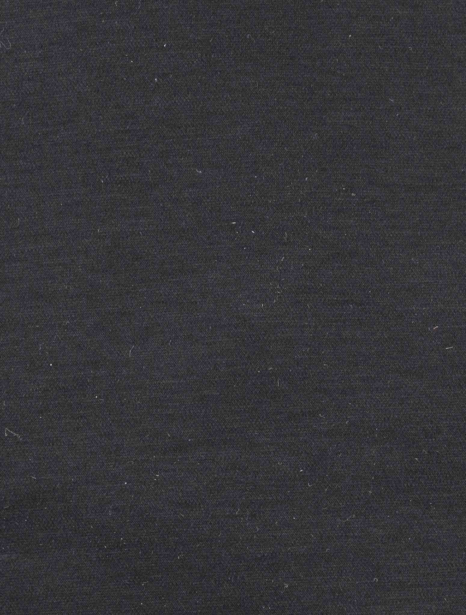 Kiton Black Cotton T- Shirt