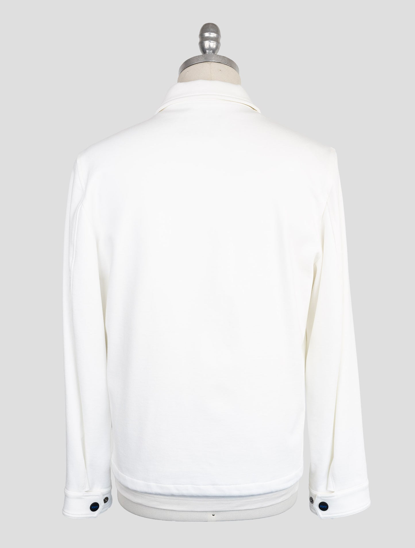 Kiton Knt White Viscose Pa Ea Coat