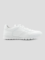 Kiton White Leather Sneakers