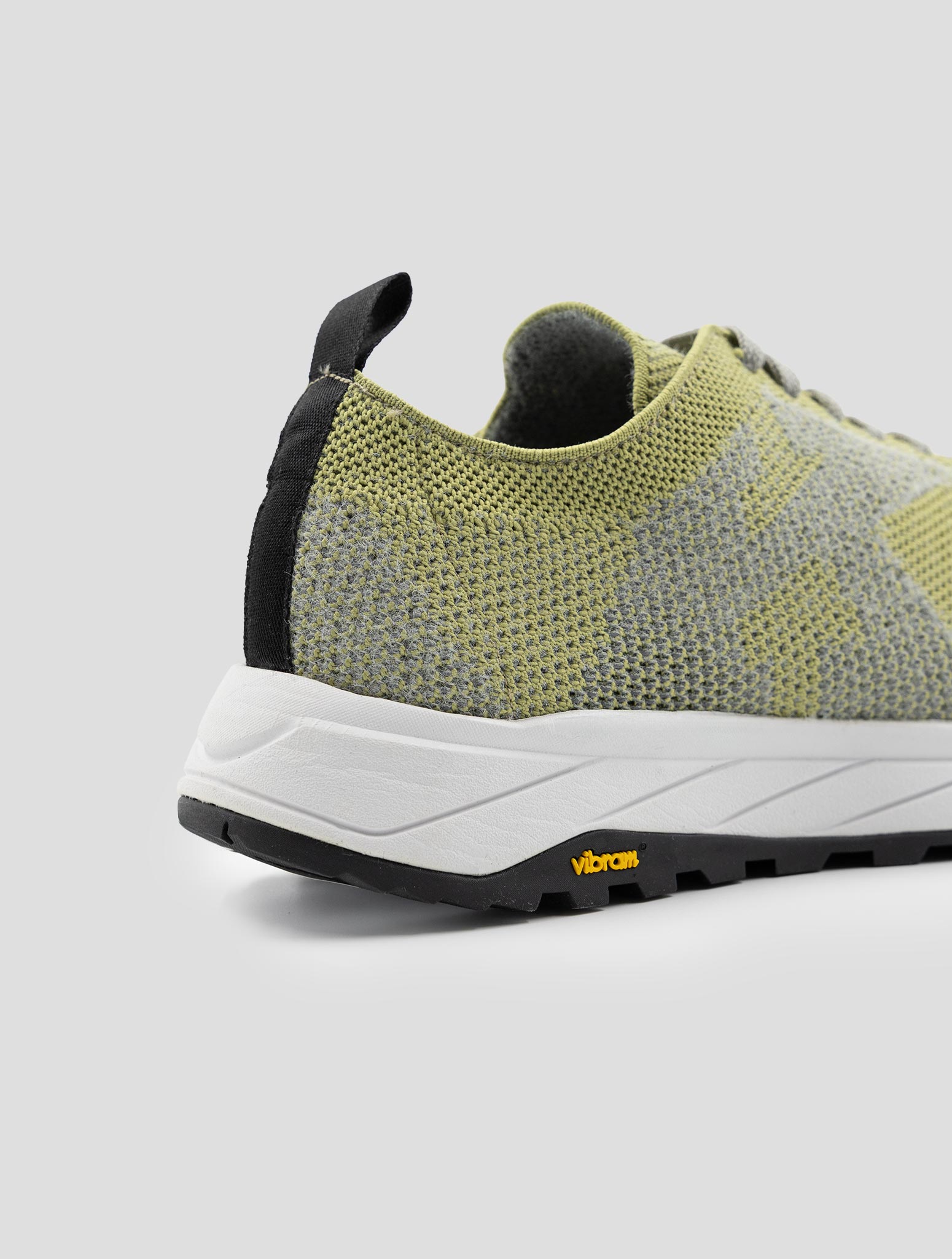 Kiton Green Pl Pu Wool Sneakers