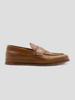 Kiton Brown Leather Loafers