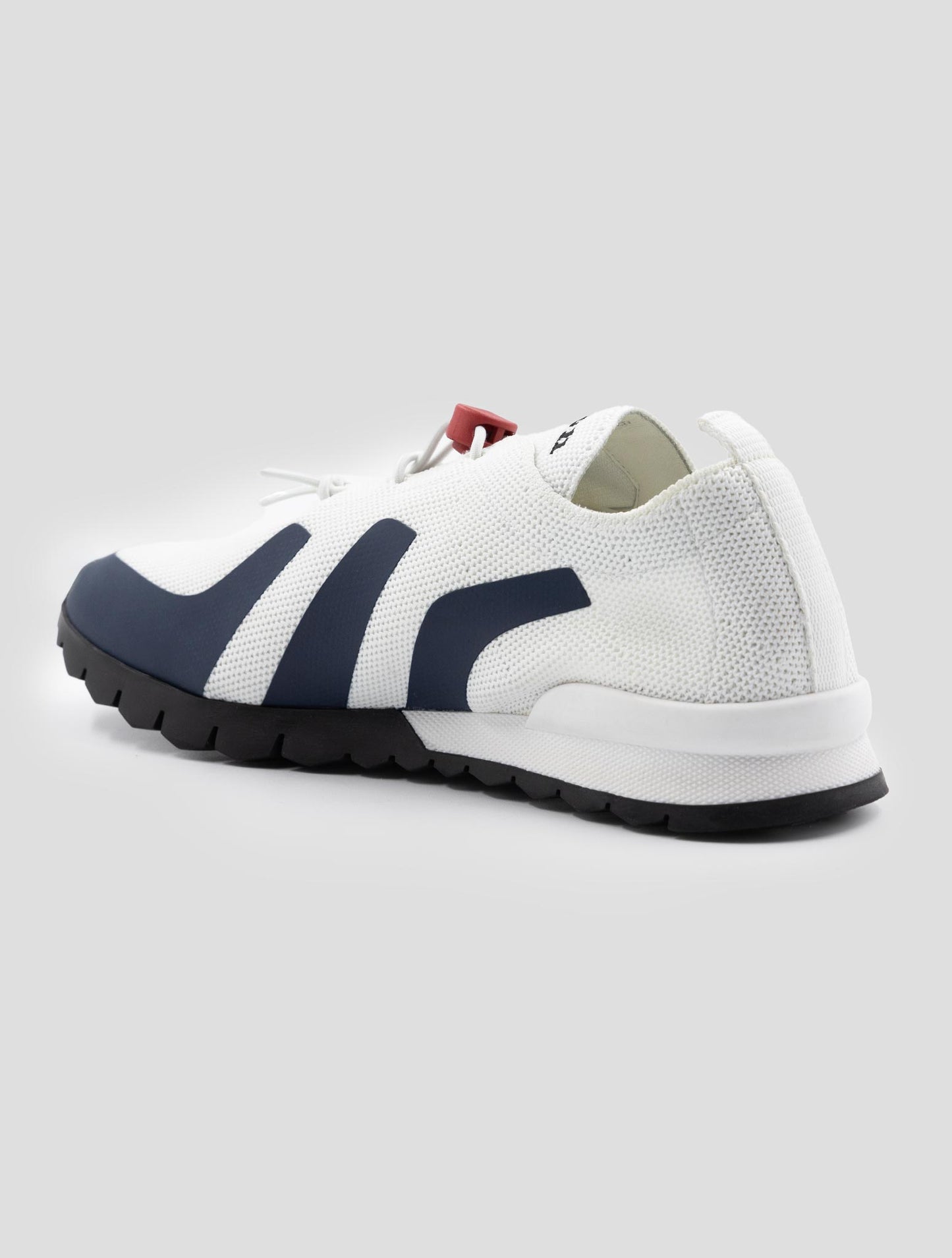 Kiton White Cotton ea Sneakers