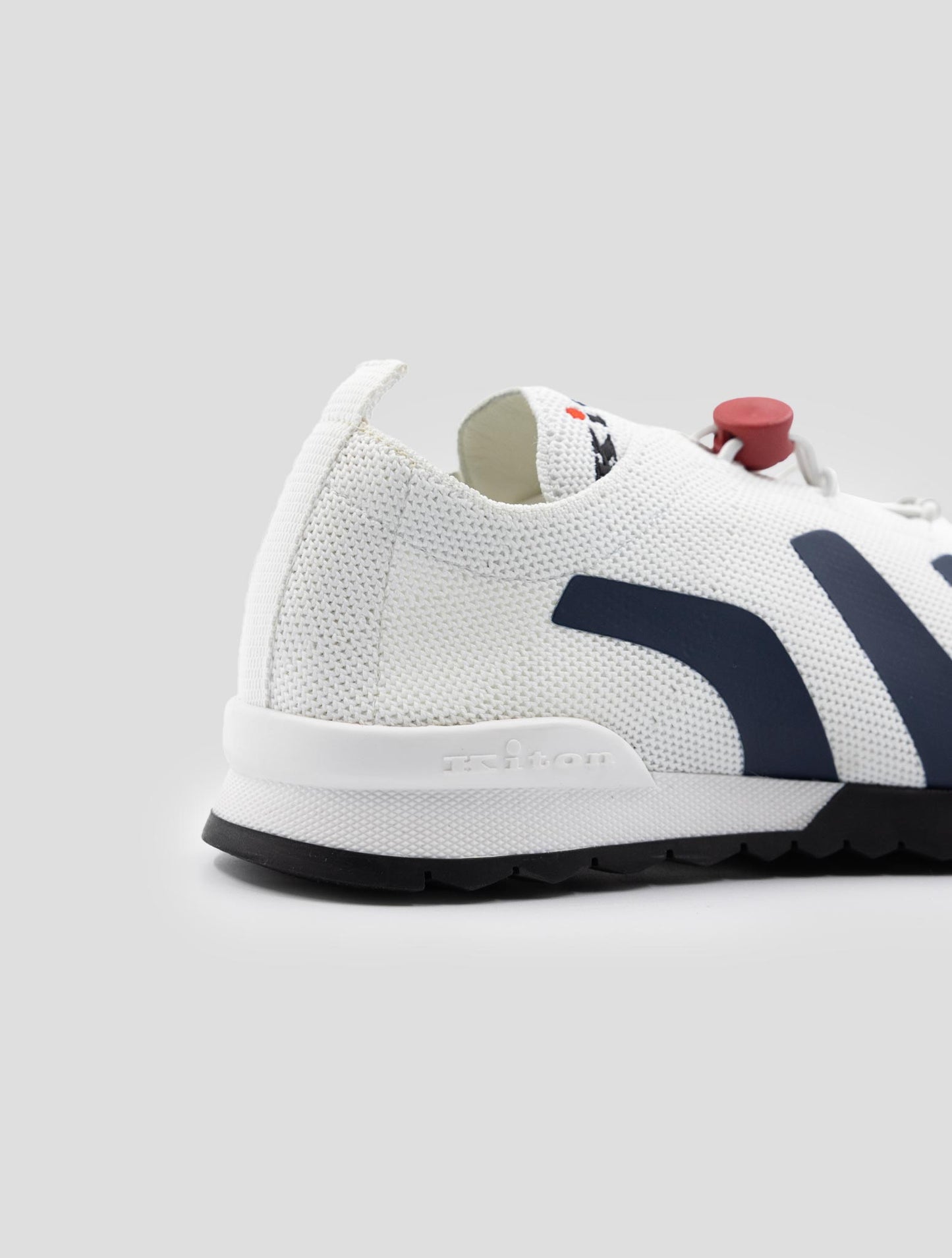 Kiton White Cotton ea Sneakers