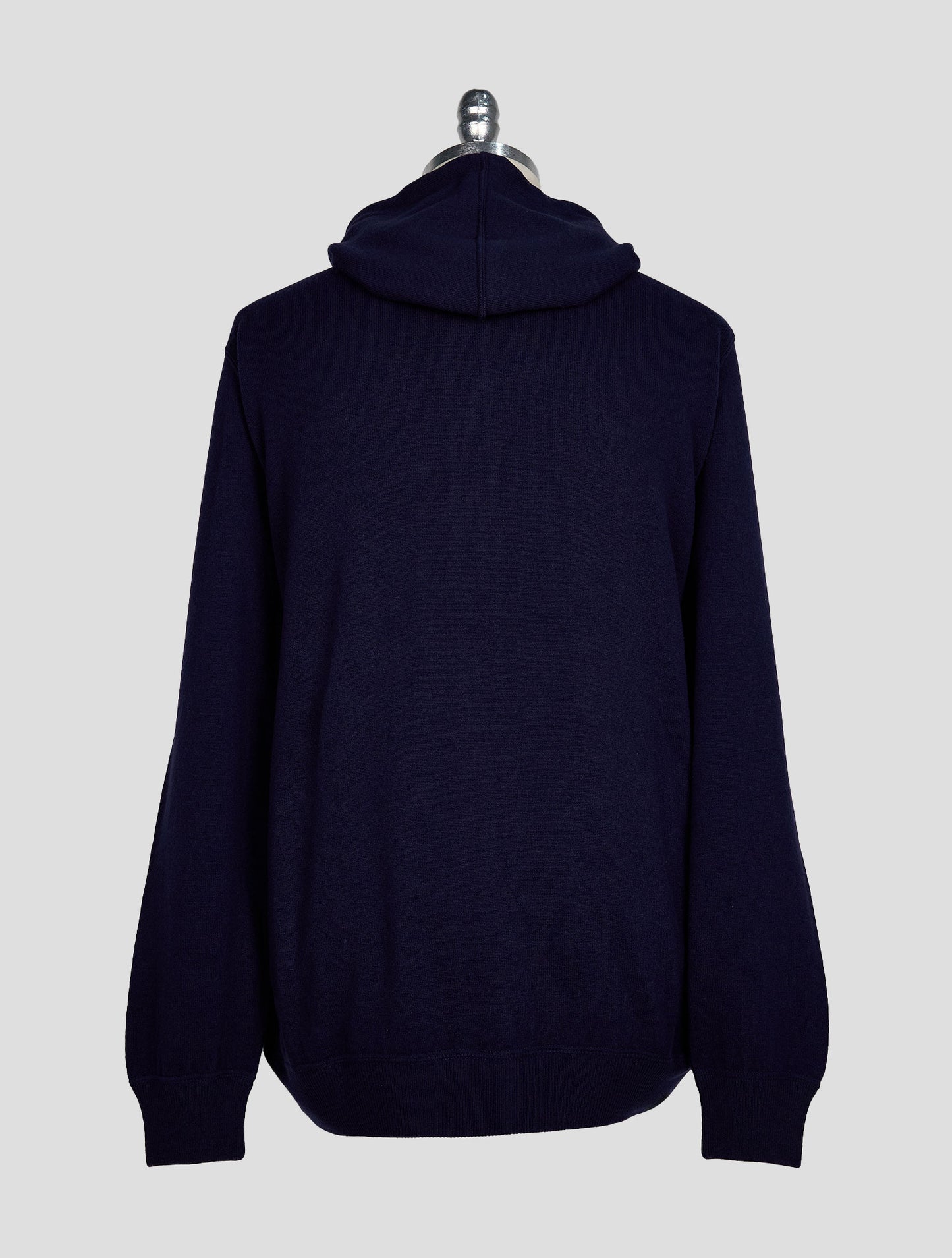 Kiton Blue Wool Sweater