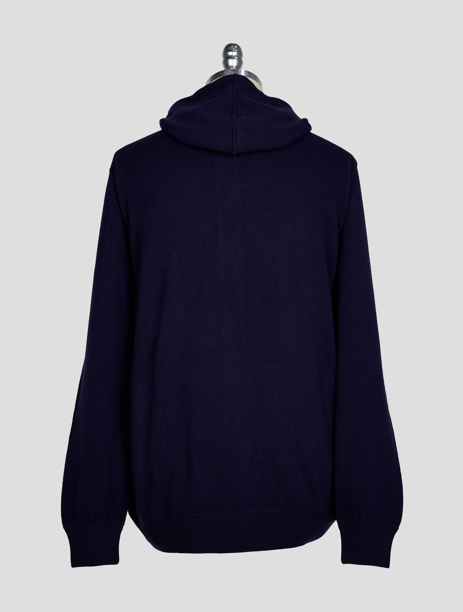 Kiton Blue Wool Sweater